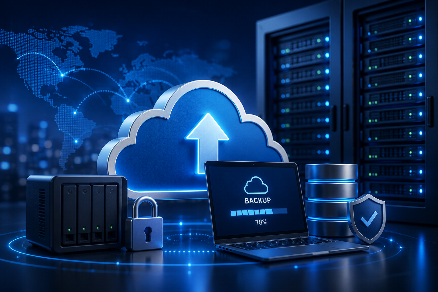 Backup em nuvem para empresas com proteção e segurança de dados